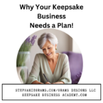 keepsake business plan