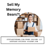 how to sell memory bears as a business from home